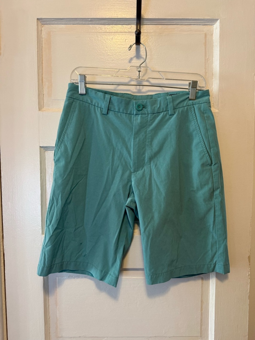 Vineyard Vines Teal Flat-Front Men's Shorts